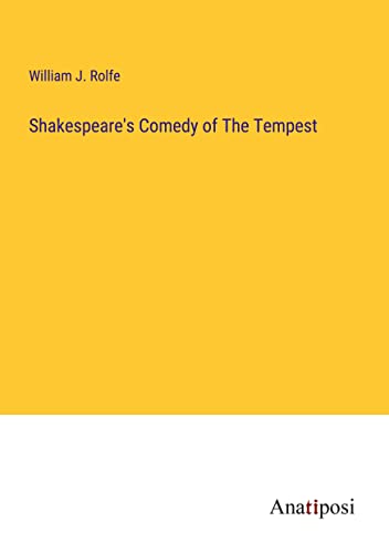 Shakespeare's Comedy of The Tempest