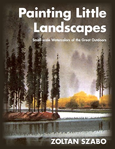 Zoltán Szabó Painting Little Landscapes, Small-Scale Watercolors Of The Great Outdoors