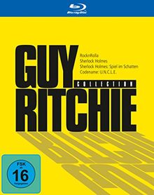 Guy Ritchie Collection (inkl. 4 Filme: Codename Uncle, RocknRolla, Sherlock Holmes, Sherlock Holmes: Spiel im Schatten) (exklusiv bei Amazon.de) [Blu-ray]