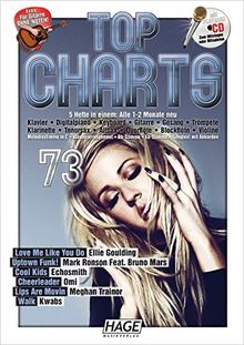 Top Charts 73 mit CD: Die aktuellsten Hits der erfolgreichsten Stars und das Beste aus den Charts!