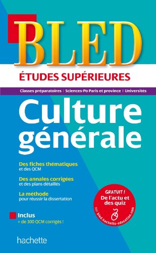 Bled études Supérieures, Culture Générale