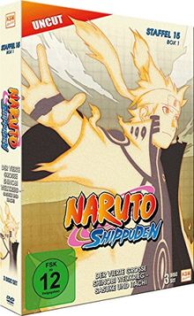 Naruto Shippuden - Staffel 15 - Box 1 (Folgen 541-554, Uncut) [3 Disc Set]