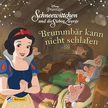 Maxi-Mini 24: Disney Prinzessin Schneewittchen: Brummbär kann nicht schlafen (Nelson Maxi-Mini)