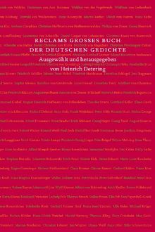 Reclams großes Buch der deutschen Gedichte: Vom Mittelalter bis ins 21. Jahrhundert