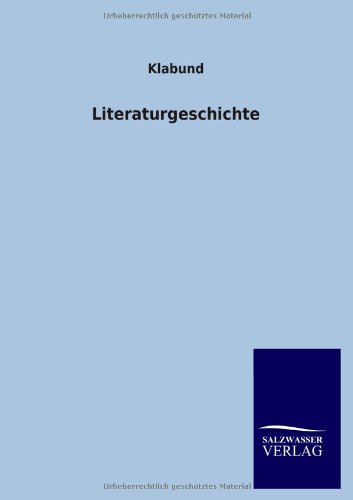 Literaturgeschichte