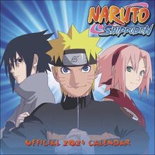 Naruto Broschurkalender 2024. Terminkalender mit Platz für Notizen und tollen Bildern aus der beliebten Anime-Serie. Fabelhafte Geschenkidee für alle Manga-Fans. 30,5 x 30,5 cm