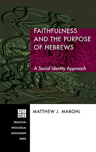 Faithfulness and the Purpose of Hebrews: A Social Identity Approach (Princeton Theological Monograph, Band 82)