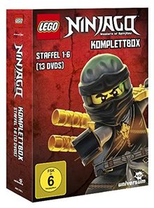 Lego Ninjago Komplettbox - Staffel 1-6 [13 DVDs]