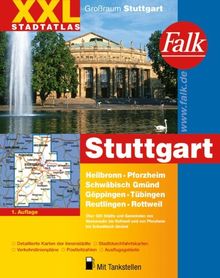 Falk XXL Stadtatlas Großraum Stuttgart