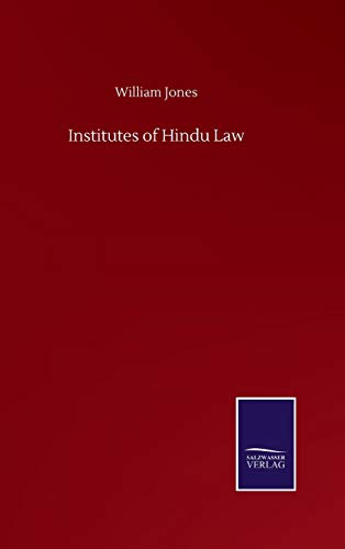 Institutes of Hindu Law