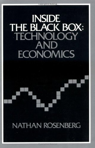 Rosenberg Inside The Black Box, Technology And Economics