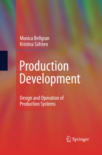 Production Development: Design and Operation of Production Systems