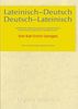 Digitale Bibliothek 69: Lateinisch-Deutsch / Deutsch-Lateinisch