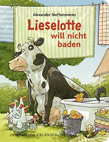 Lieselotte will nicht baden: Mit diesem Pappbilderbuch macht Baden Spaß - Ein Badeabenteuer mit Lieselotte zum Vorlesen für Kinder ab 2 Jahren