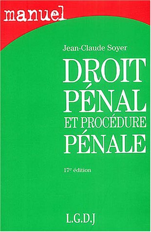 Droit Pénal Et Procédure Pénale (manuels)