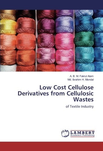Low Cost Cellulose Derivatives from Cellulosic Wastes: of Textile Industry