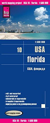 Reise Know-How Landkarte USA 10, Florida (1:500.000): world mapping project