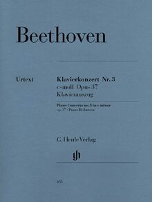 Konzert 3 C-Moll Op 37 Klav Orch. Klavier, Klavier zu 4 Händen