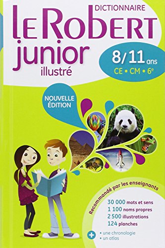 Dictionnaire Le Robert Junior illustré (Relié) de Marie ...