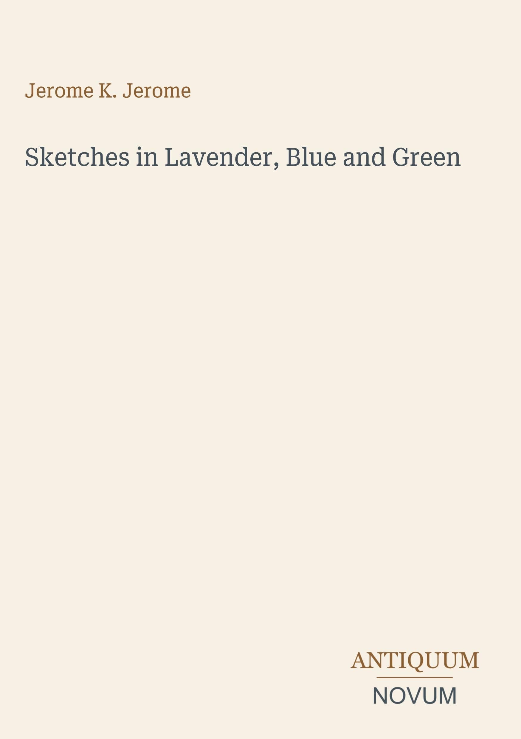 Sketches in Lavender, Blue and Green