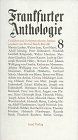 Frankfurter Anthologie. Gedichte und Interpretationen: Frankfurter Anthologie, Bd.8