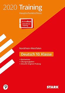 STARK Training Hauptschulabschluss 2020 - Deutsch - NRW: Ausgabe mit ActiveBook