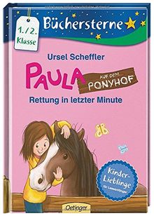 Paula auf dem Ponyhof. Rettung in letzter Minute: Mit 16 Seiten Leserätseln und -spielen (Büchersterne)