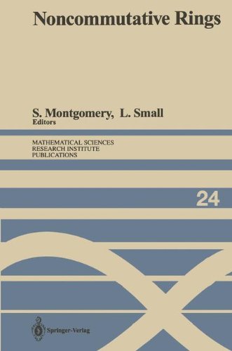 Noncommutative Rings (Mathematical Sciences Research Institute Publications, Band 24)