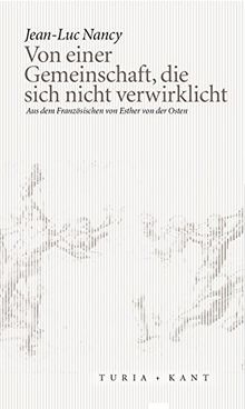 Von einer Gemeinschaft, die sich nicht verwirklicht (Neue Subjektile)