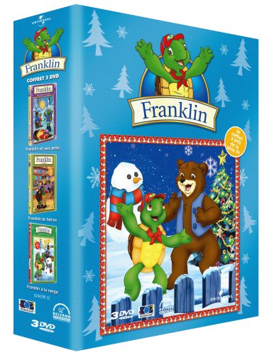 Coffret Franklin Noël 3 DVD - Vol.1 : Franklin et ses amis / Franklin le heros / Franklin à la 