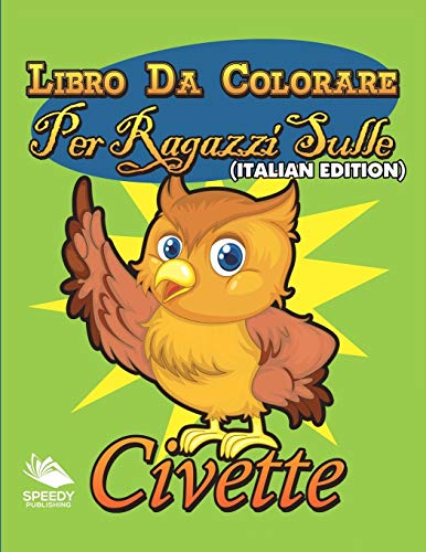 Libro Da Colorare Per Ragazzi Sulle Civette