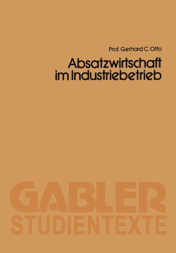 Absatzwirtschaft im Industriebetrieb