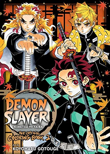 Demon Slayer: Kimetsu no Yaiba: The Official Coloring Book 2 (Demon Slayer, 2)