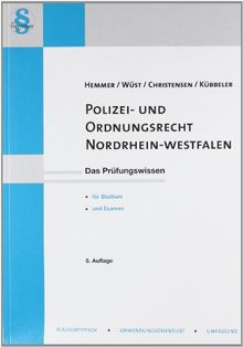 Polizei- und Ordnungsrecht Nordrhein-Westfalen