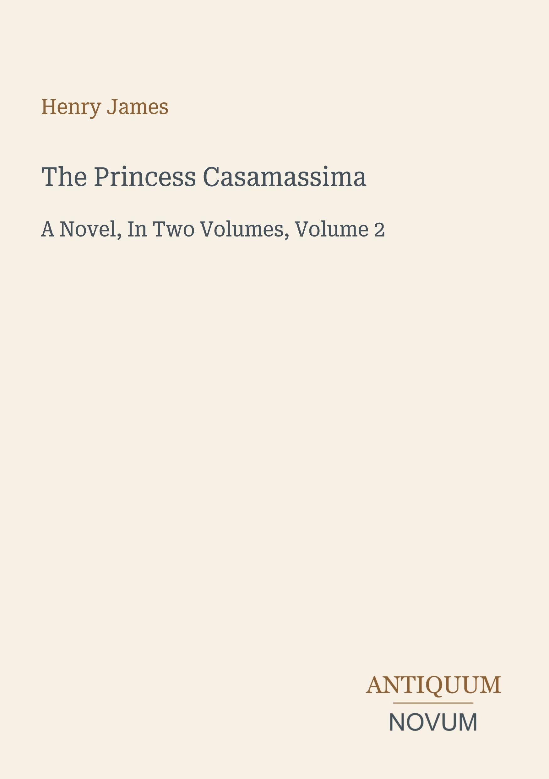 The Princess Casamassima