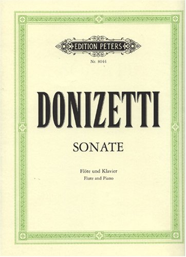 Sonate für Flöte und Klavier - Gaetano Donizetti Kartoniert (TB)