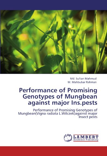 Performance of Promising Genotypes of Mungbean against major Ins.pests: Performance of Promising Genotypes of Mungbean(Vigna radiata L.Wilczek)against major Insect pests