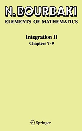 Integration II: Chapters 7–9 (Elements of Mathematics)