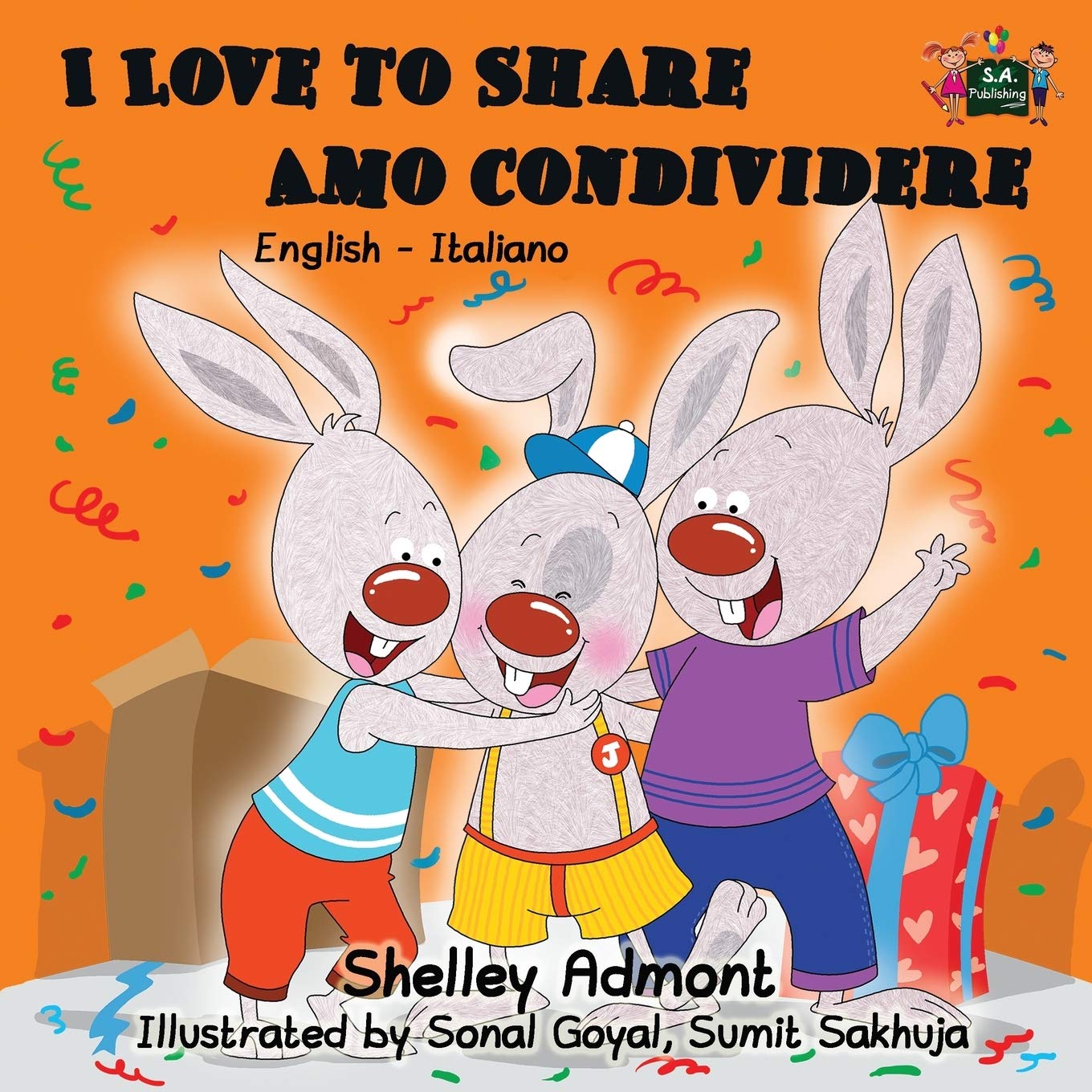 I Love to Share - Amo Condividere: English Italian Bilingual Book: English Italian Bilingual Edition (English Italian Bilingual Collection, Band 6)
