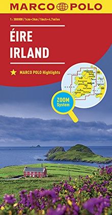 MARCO POLO Länderkarte Irland 1:300 000 (MARCO POLO Länderkarten)