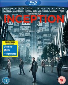 Inception Triple Play (Blu-Ray, Dvd and Digital Copy) [UK Import]