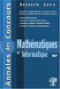 Mathématiques et informatique MP 2002