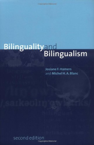 Bilinguality and Bilingualism 2ed