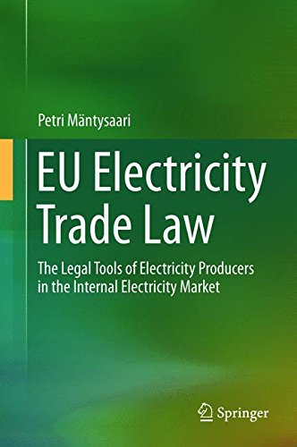 EU Electricity Trade Law: The Legal Tools of Electricity Producers in the Internal Electricity Market