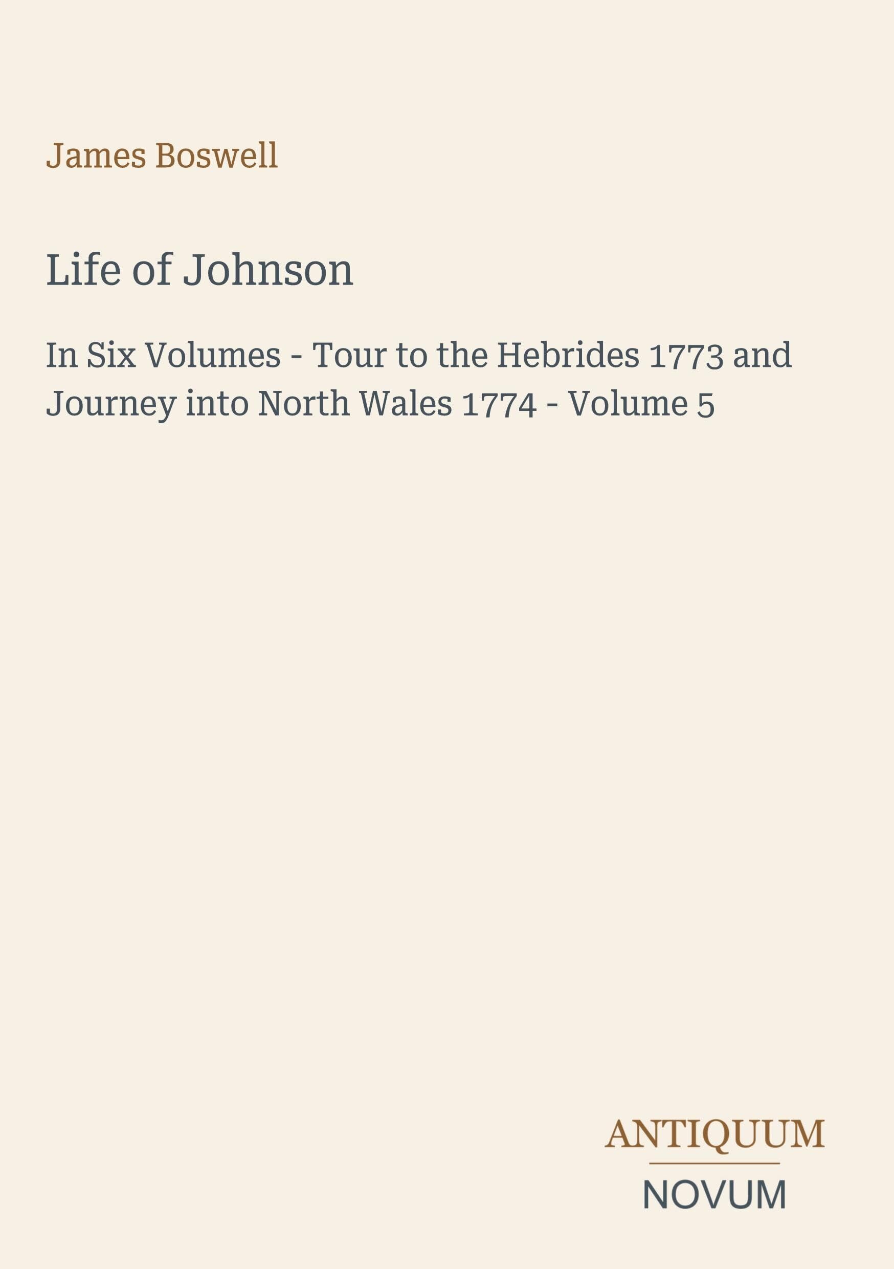 Life of Johnson