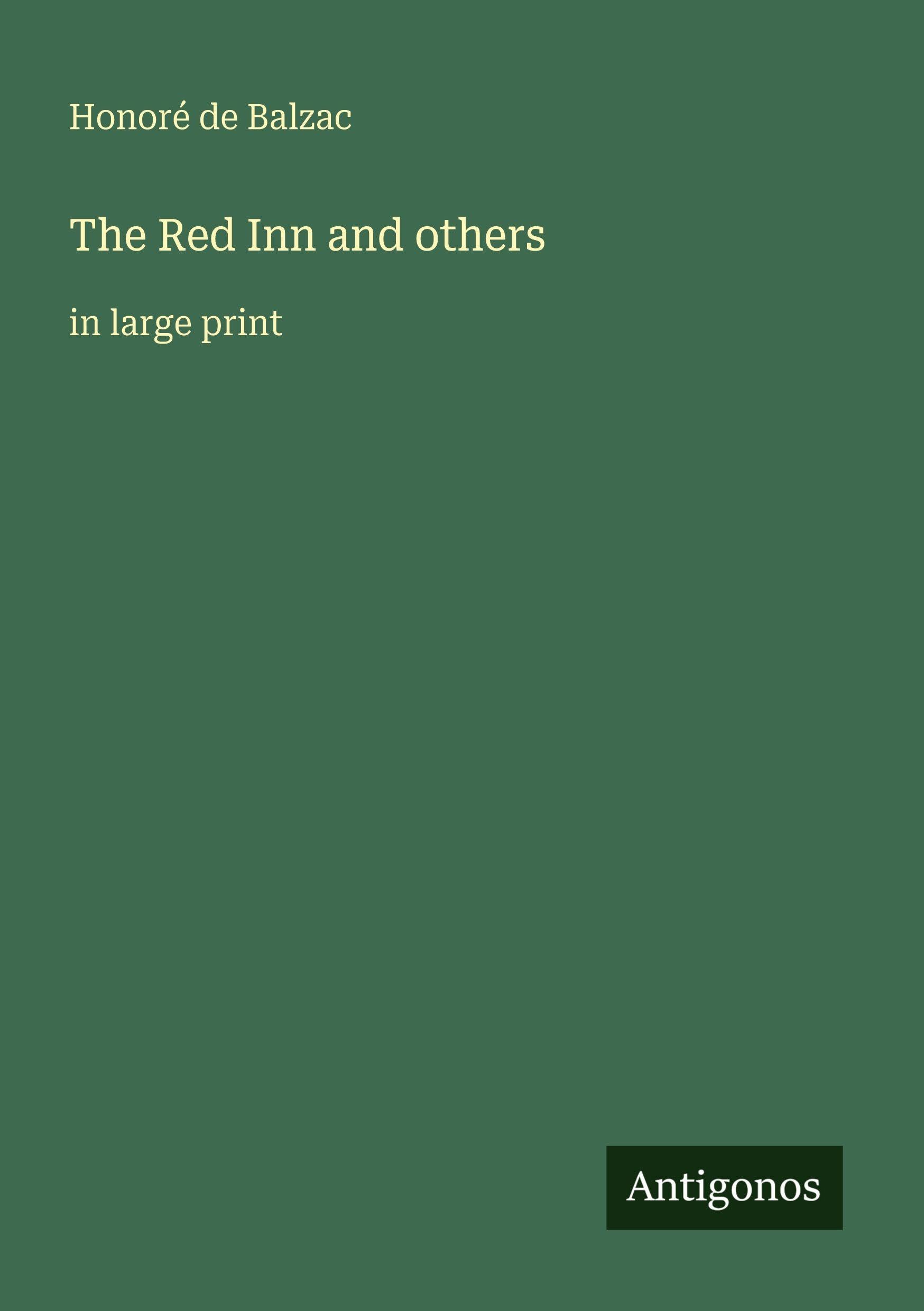 The Red Inn and others: in large print