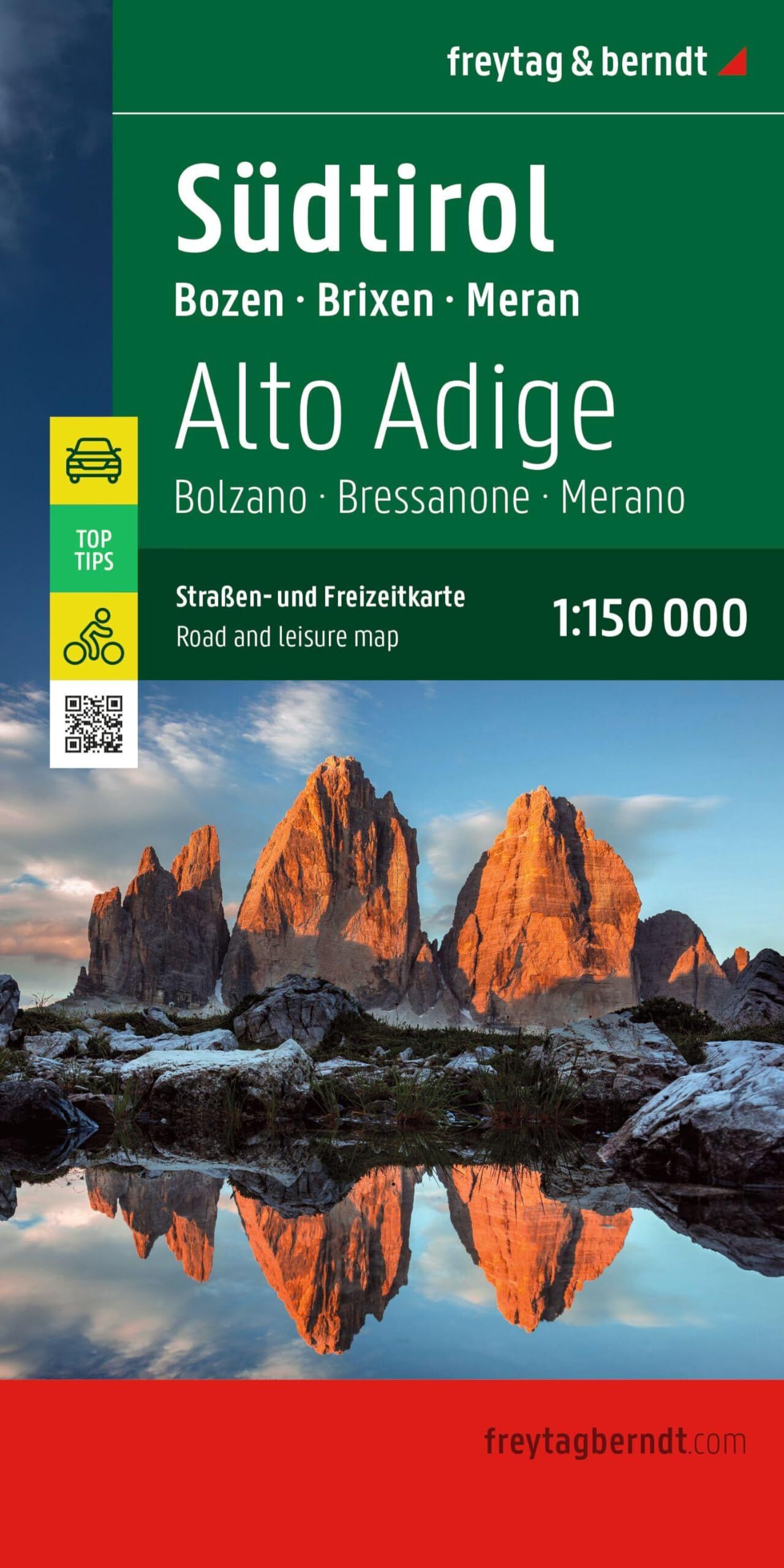 freytag & berndt Straßenkarte Südtirol 1:150.000