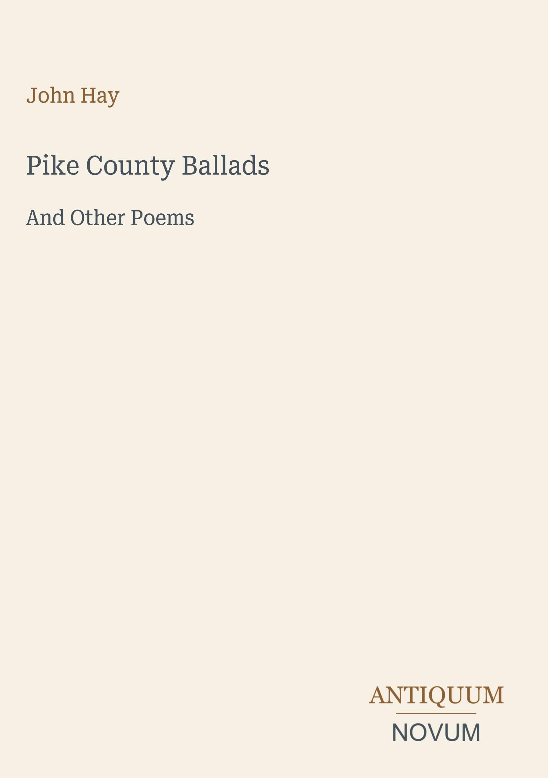 Pike County Ballads