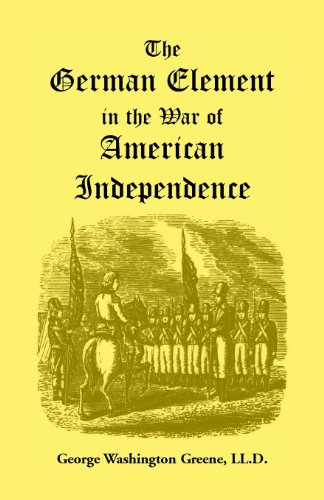 The German Element in the War of American Independence