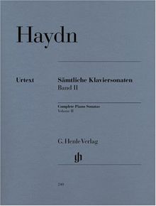 Joseph Haydn. Sämtliche Klaviersonaten. Band II. Urtext